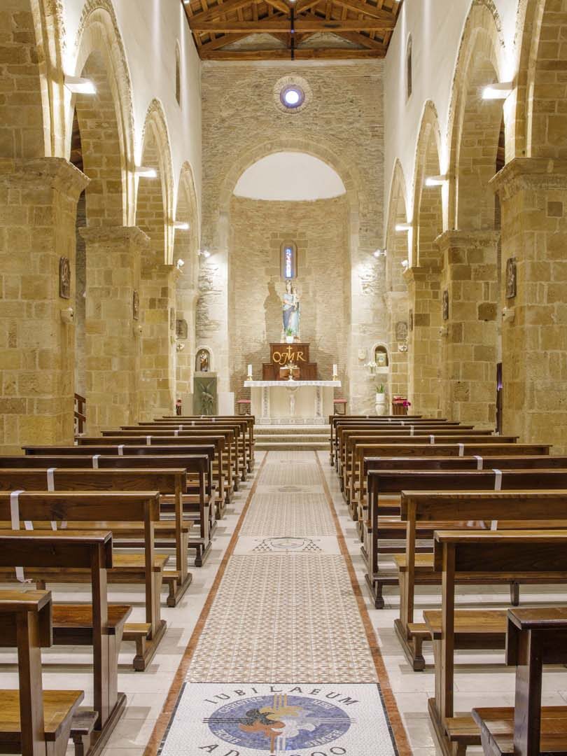 Illuminazione a led Santuario Madonna del Carmine a Pisticci