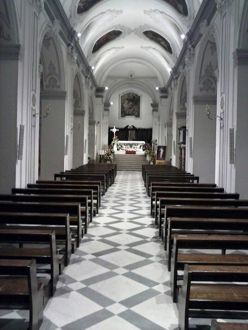 Illuminazione a led nella Cattedrale di Ariano Irpino