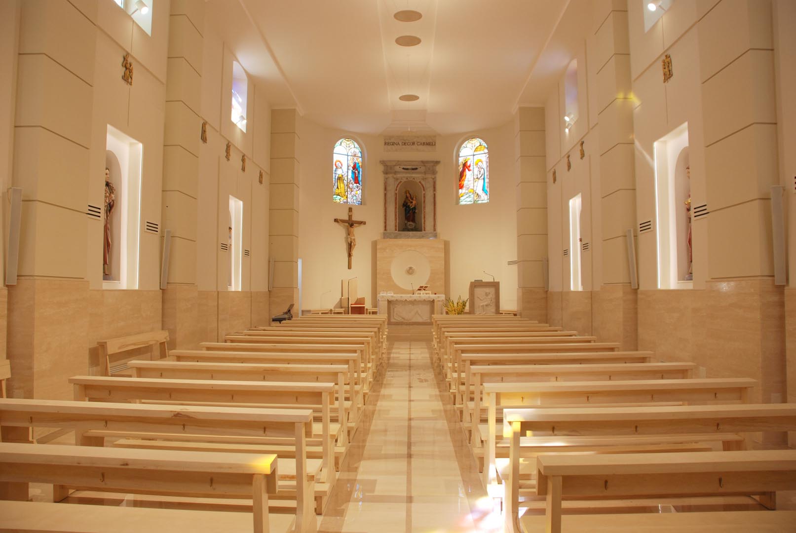 Chiesa Ariano Irpino Impianto di illuminazione a led