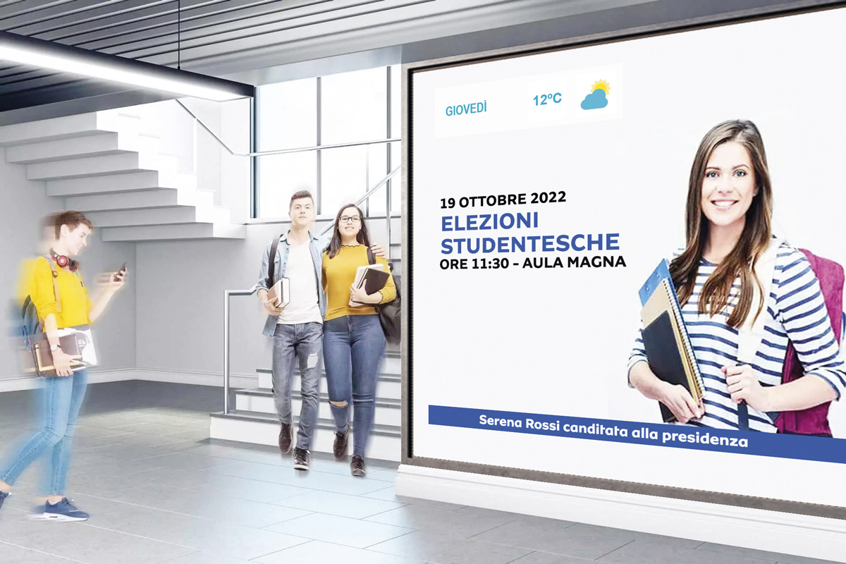 ledwall per le scuole con i fondi pnnr